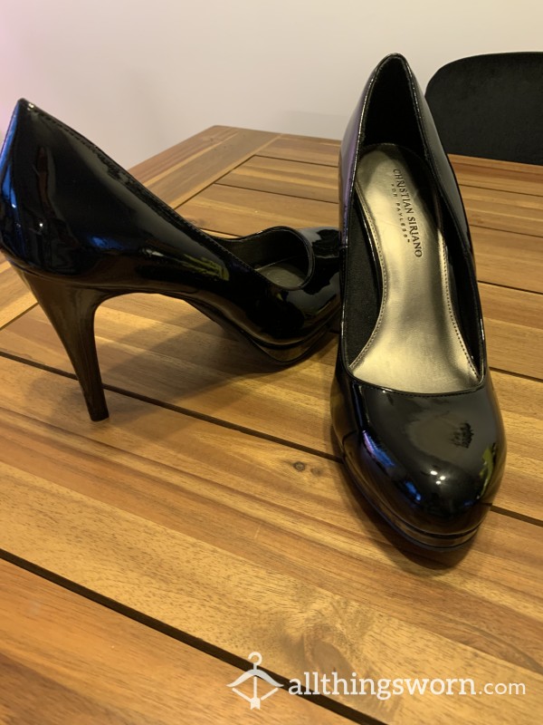 Black Patent Heels