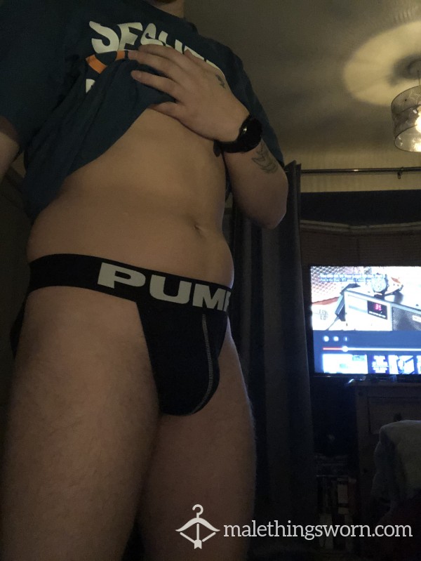 Black Pump Jockstrap