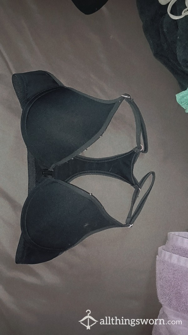 Black Racerback Bra