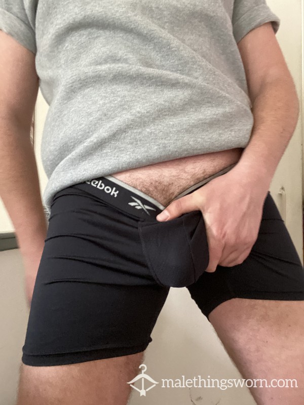 Black Reebok Boxers M