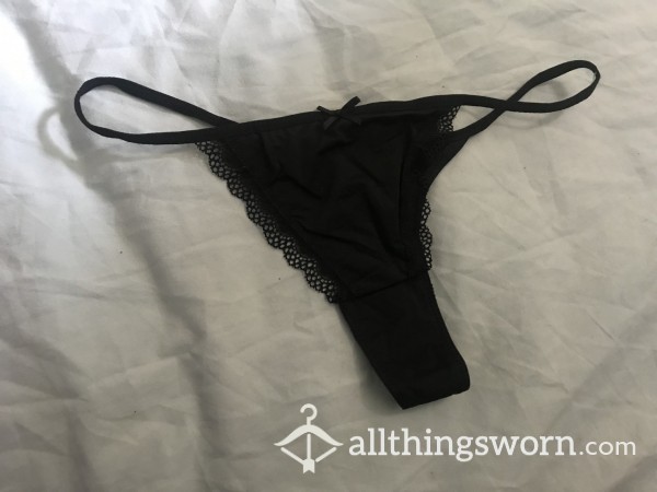 Black Silk Gstring