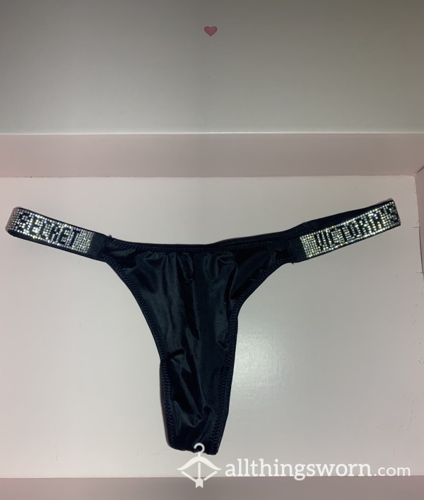 Victoria’s Secret Black Thong