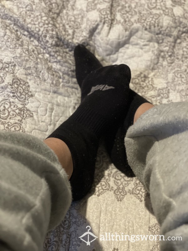 Black Ankle Socks