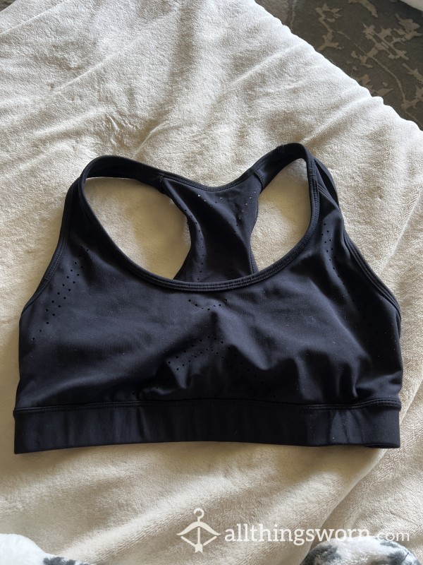 Black Sports Bra