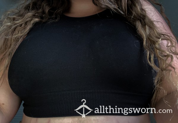 Black Sports Bra | Workout Bra