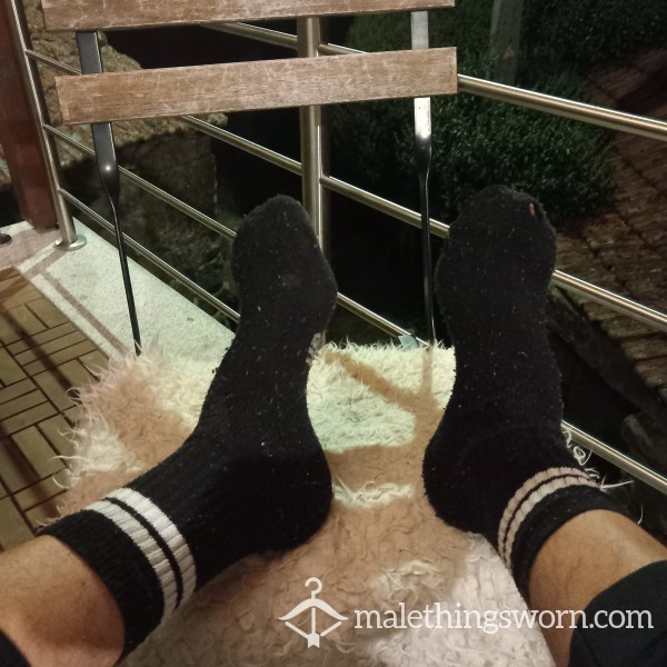 Black Old Sports Socks 👣 Used