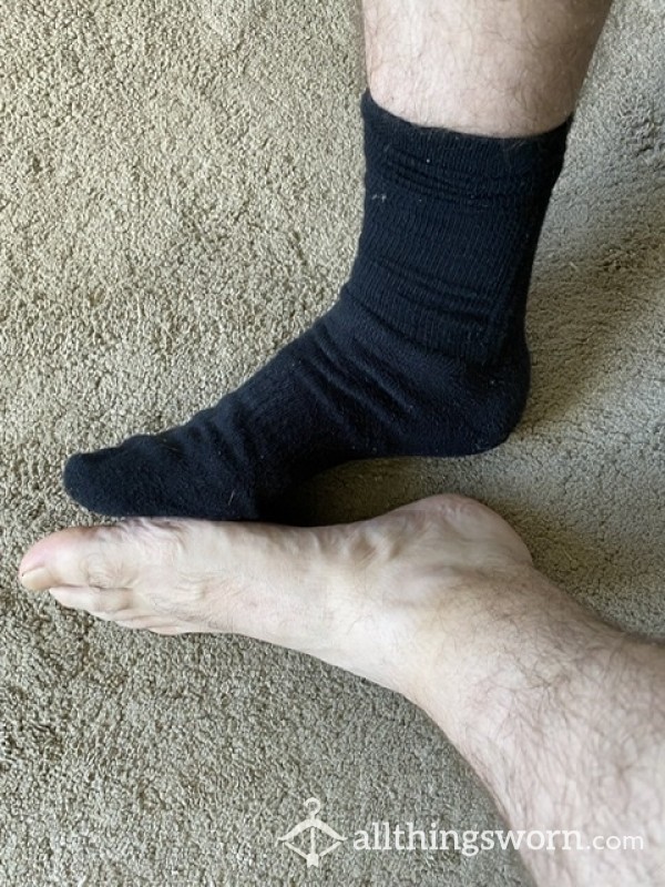 Black Sports Socks