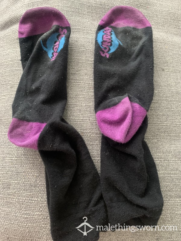 Black Stinky Sweaty Socks