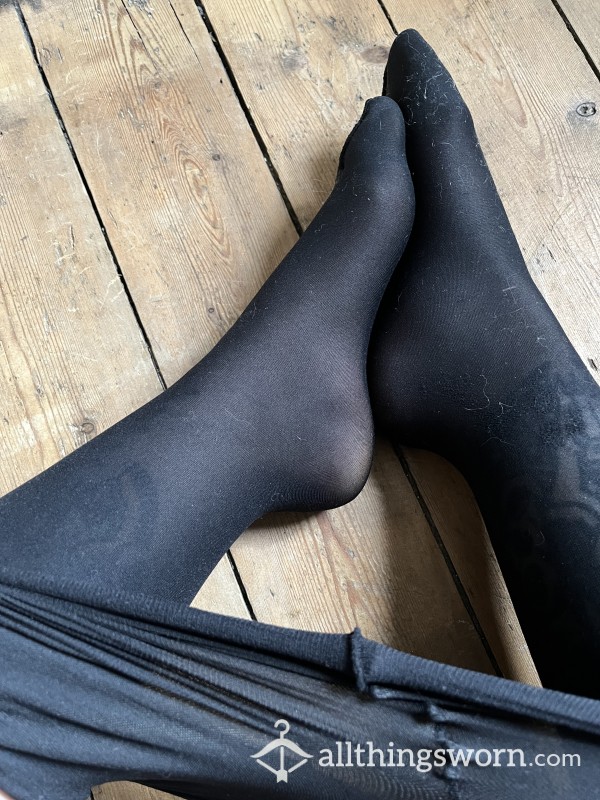 Black Tights Rain Or Shine X