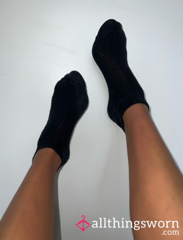 Black Trainer Socks🖤