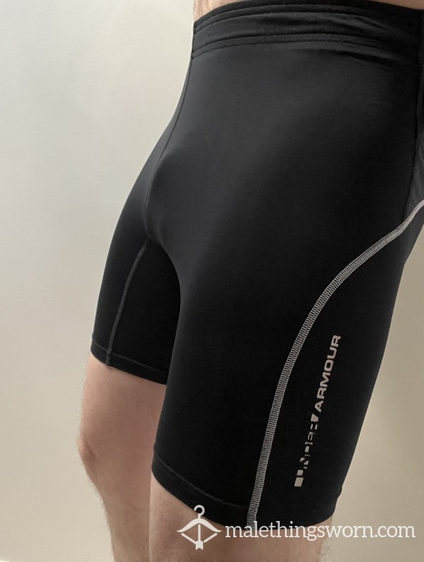 *SOLD* DM Me For Similar - Black Under Armour Compression Shorts