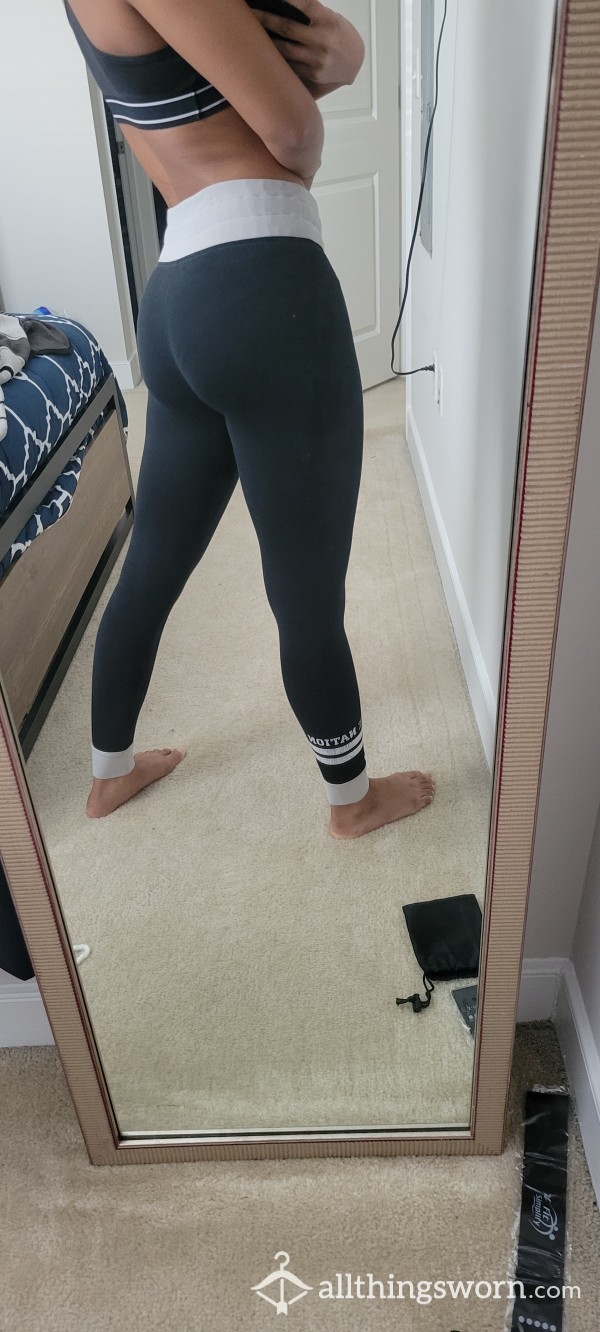 Black Well Used Gym Leggings