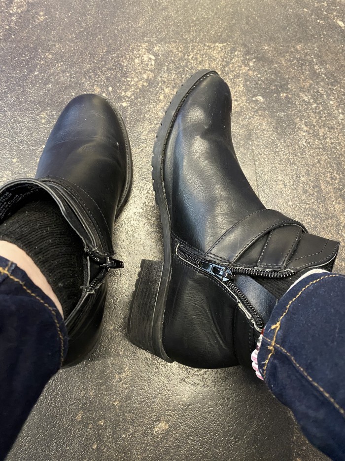 Black Work Booties