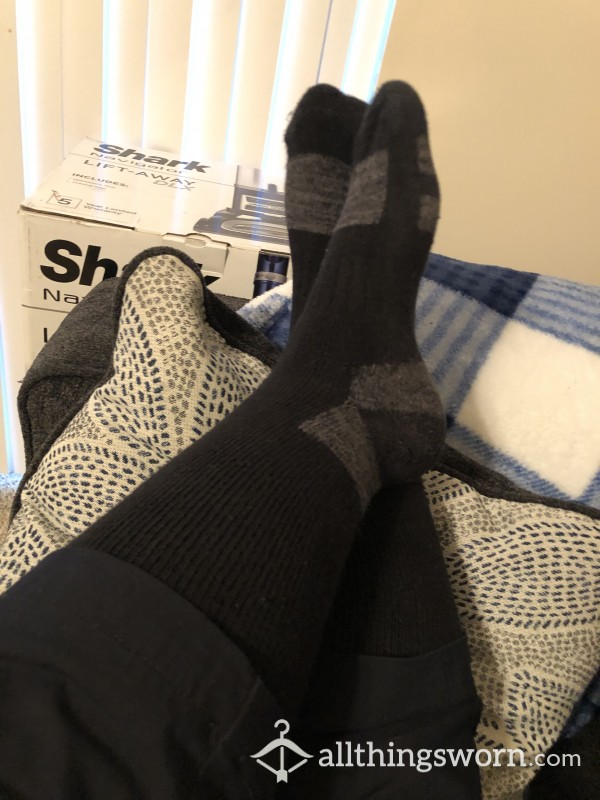 Black Work Socks.