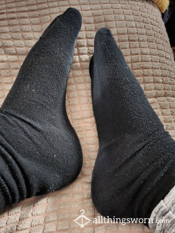 Black Work Socks