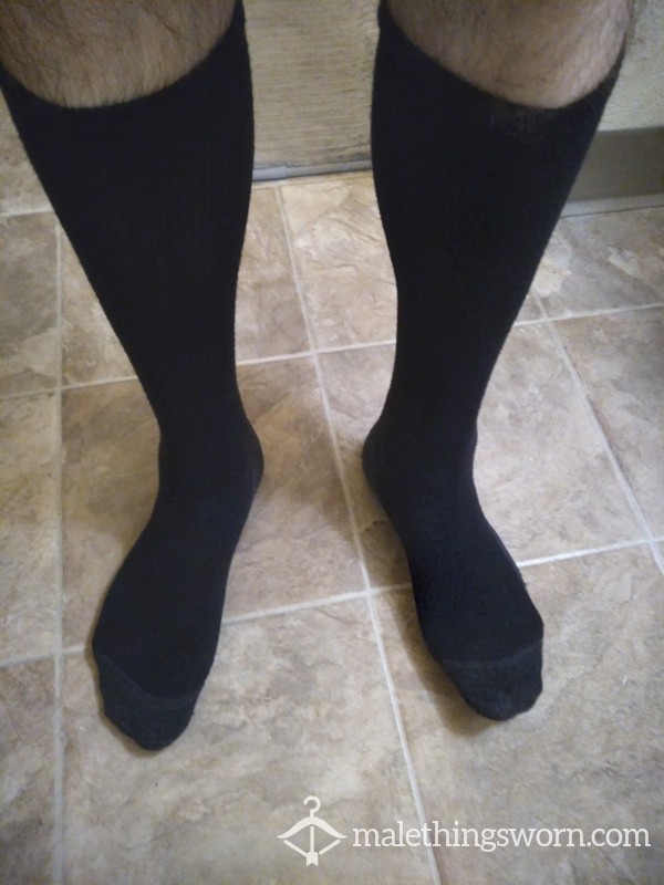 Black Work Socks