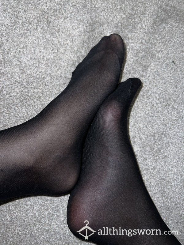 Black Worn Tights