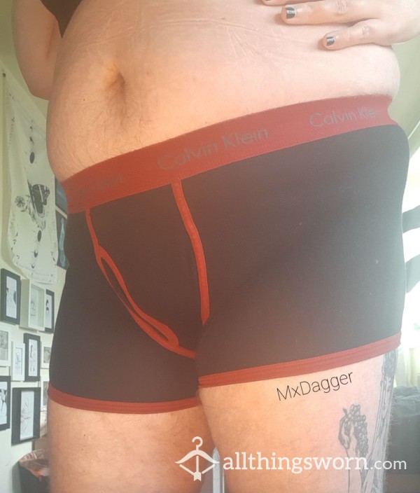 Black XXL Calvin Klein Trunks