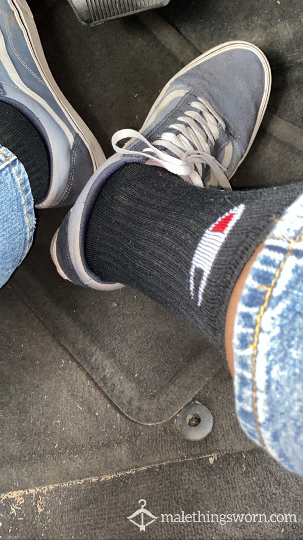 Black/long Champion Socks