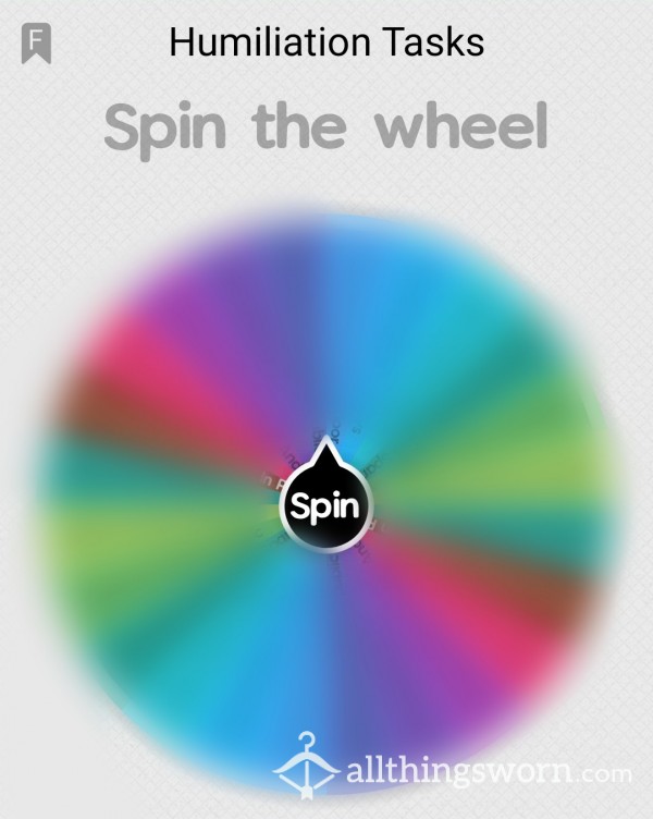 Blind Humiliation Wheel