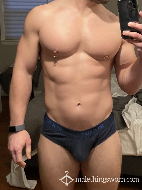 Blue 2xist Briefs