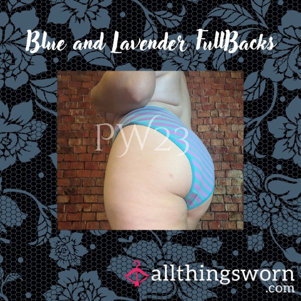 Blue And Lavender Striped Fullbacks