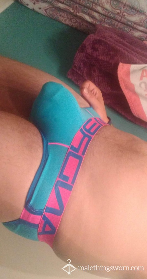 Blue Andrew Christian Briefs