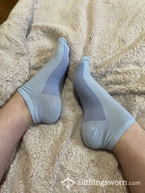 Blue Socks 48 Hr Warehouse Job Wear!