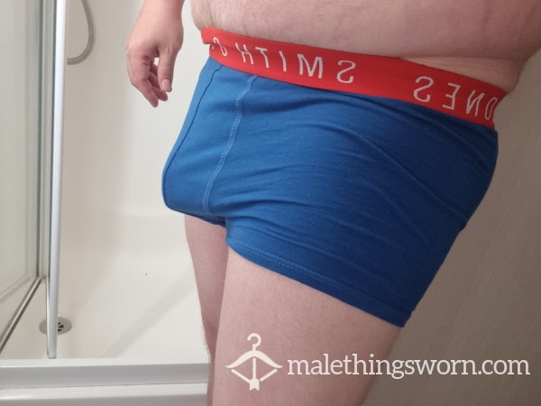 Blue Boxers