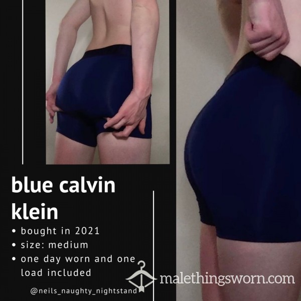 Blue Calvin Kleins