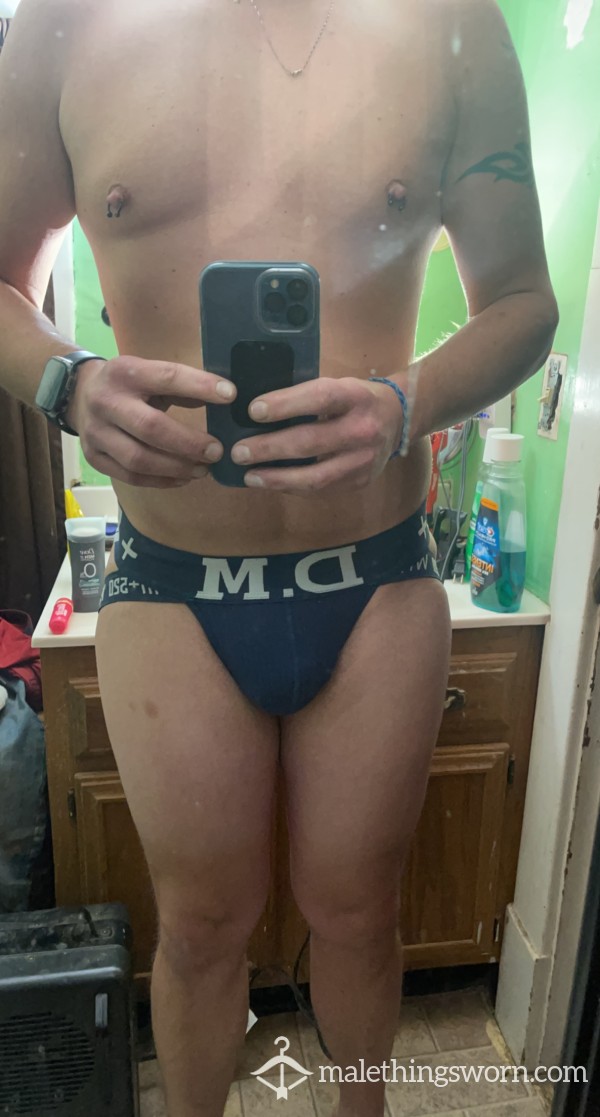 Blue Dirty Sweaty Taduano Jock Strap