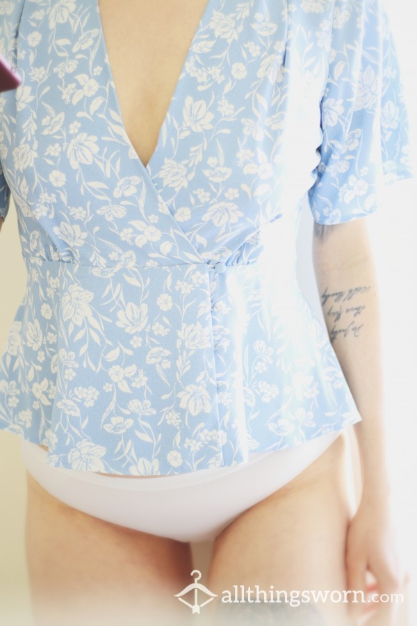 Blue Summer Top