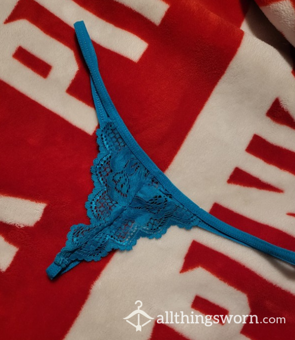 Blue G-string