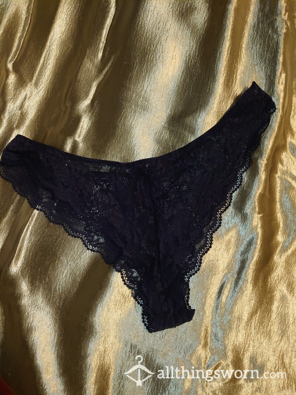 Blue Lace Knickers