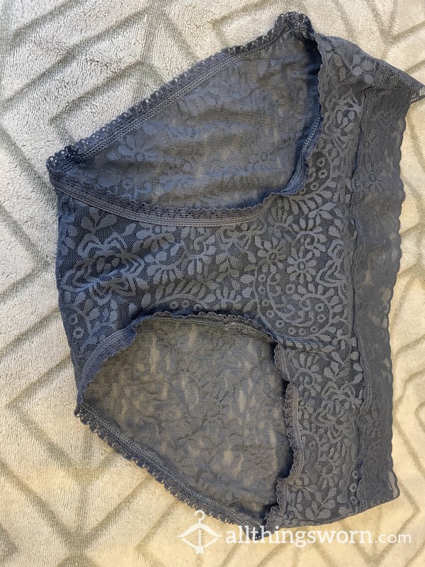 Blue Lace Panties