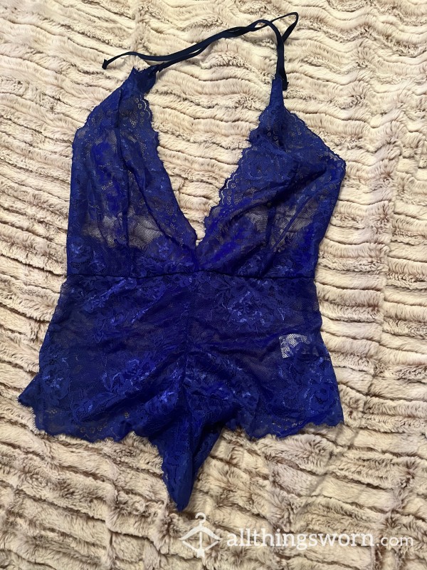 Blue Lace Teddy