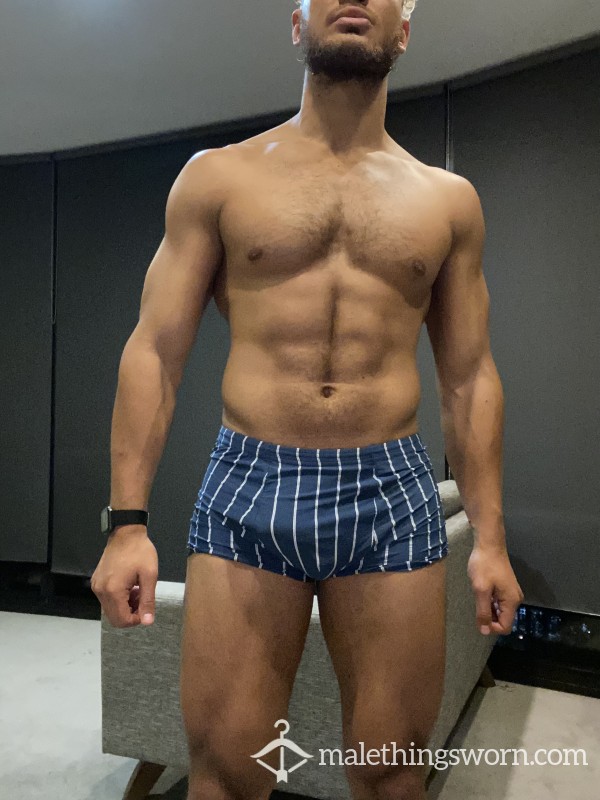 Blue Lycra Briefs