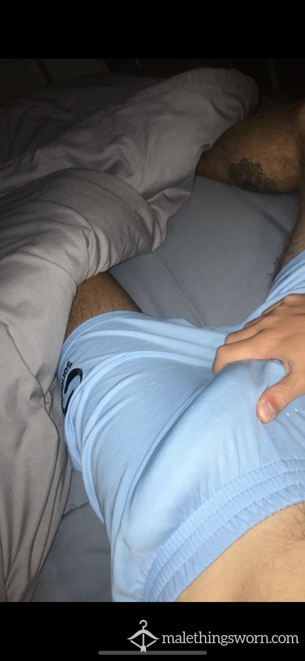 Blue Sweaty Shorts