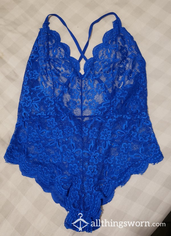 Blue Teddy Lingerie