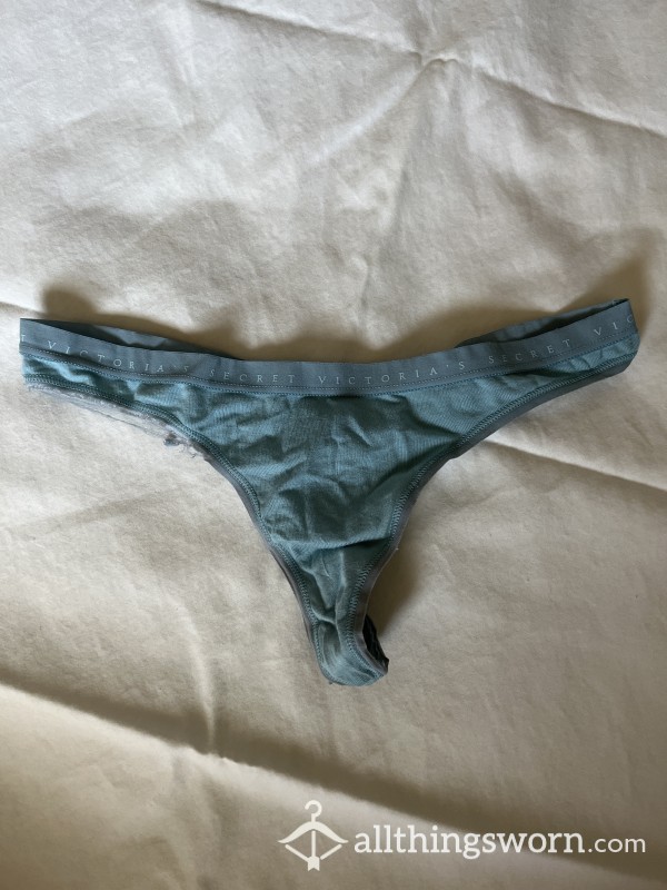 Blue Victoria’s Secret Thongs