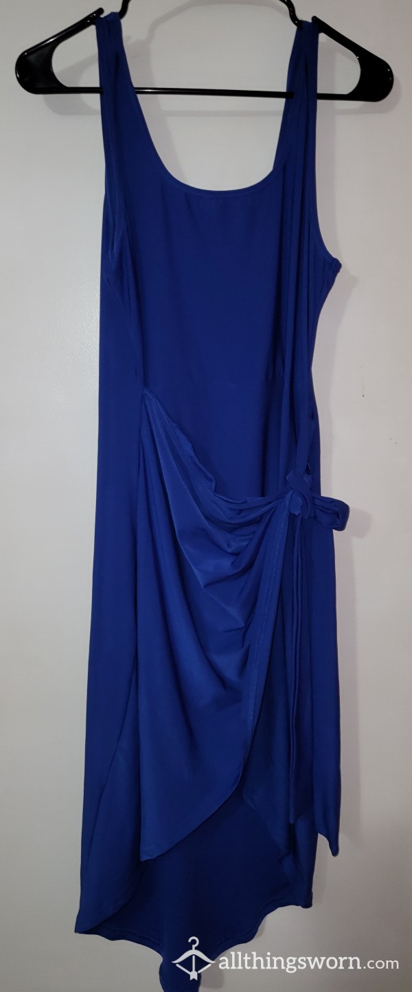 Blue Wrap Dress