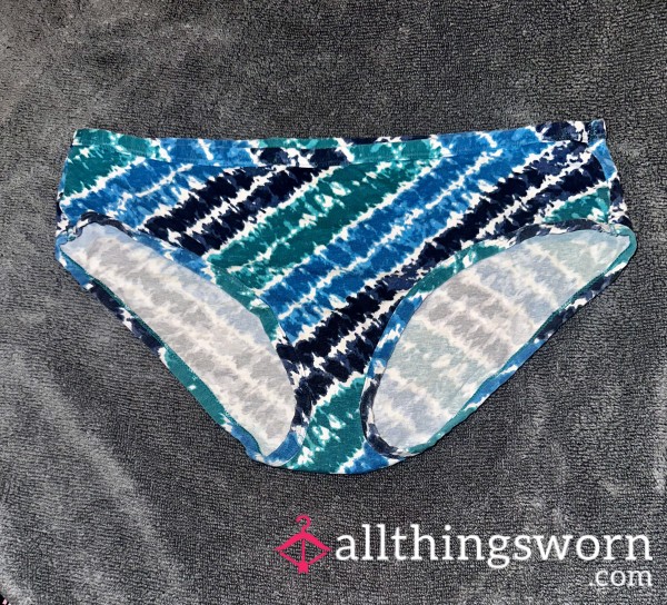 BlueGreen Tie-Dye Cotton Bikini 💙💚