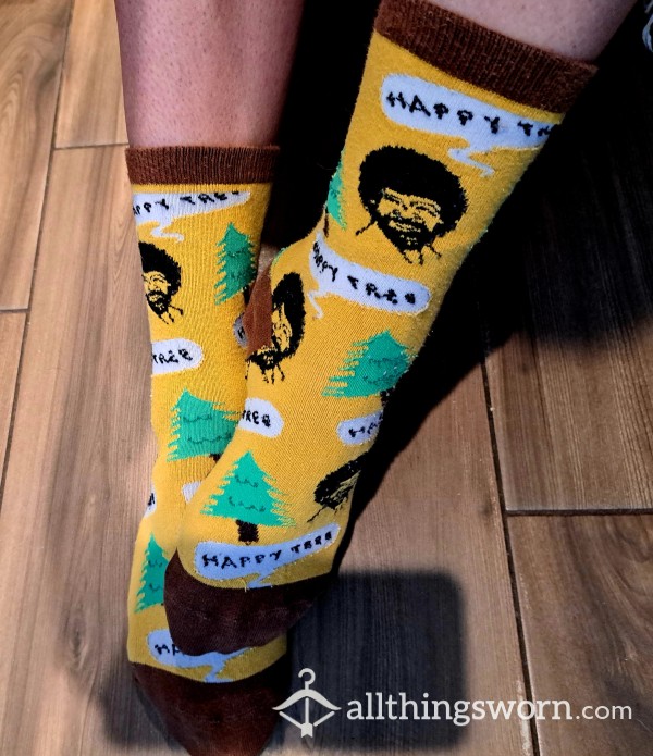 Bob Ross Socks