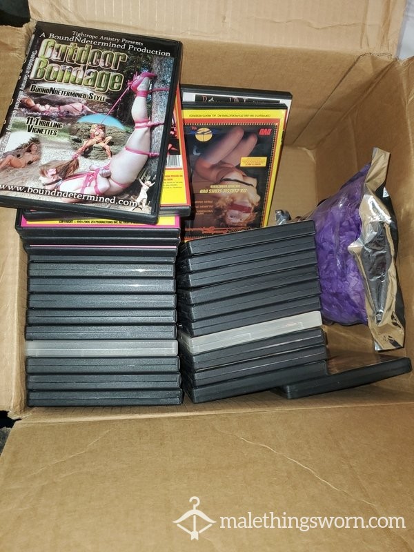 Box Of Bdsm Dvd Lets Have Fun