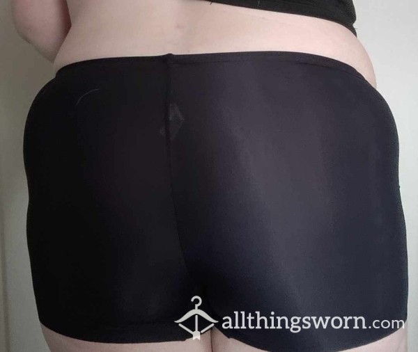 Boyshorts Style Black Underwear