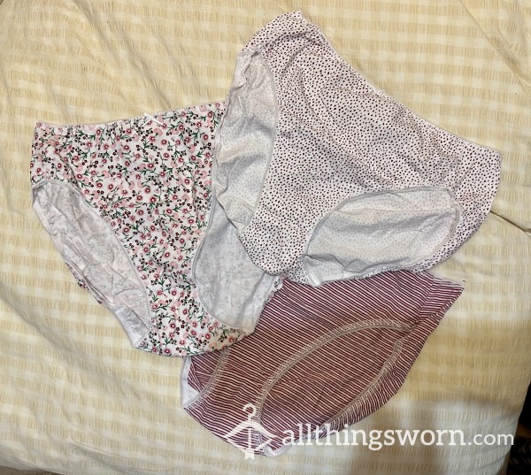 Super Cute Cotton Knickers - A**orted Red Patterns