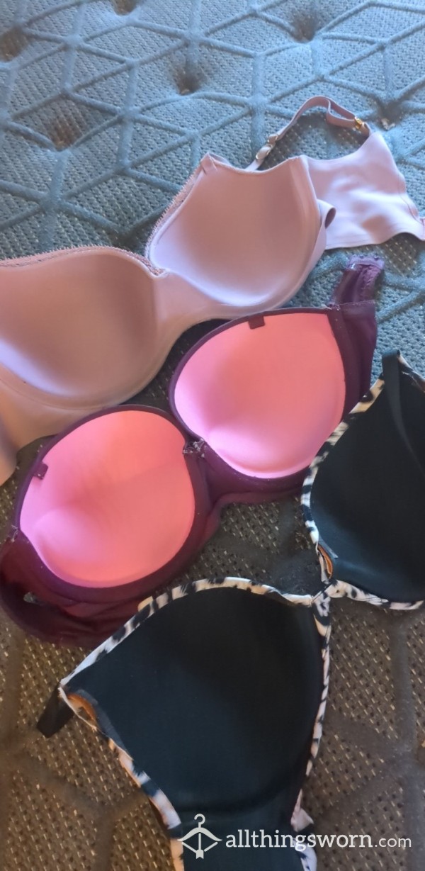 Bras $65 Each Well Worn