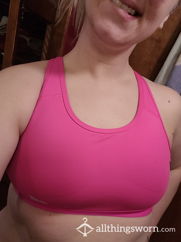 Bright Strappy Sports Bra