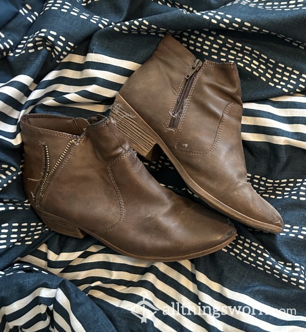 Brown Ankle Boots