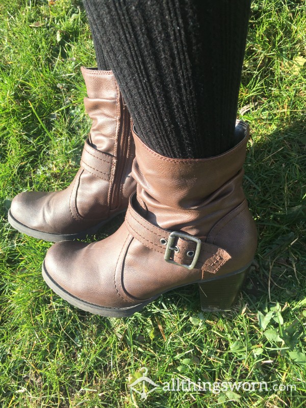 Brown Ankle Boots